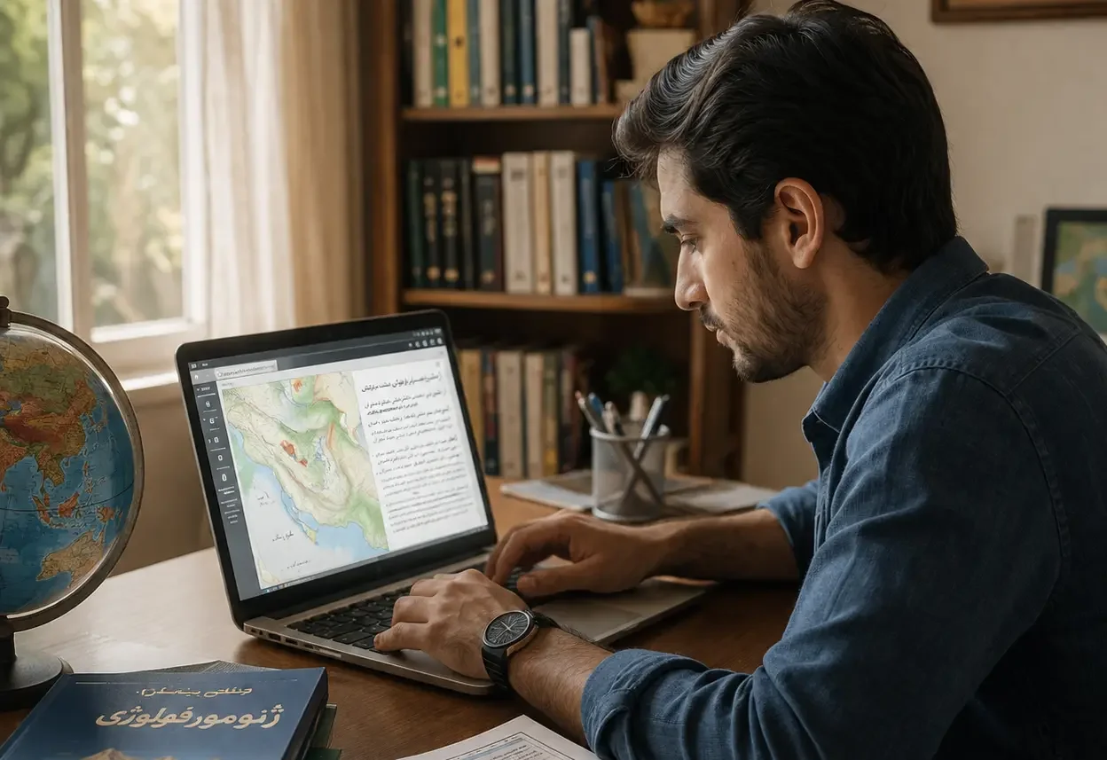 انجام پایان نامه جغرافیا