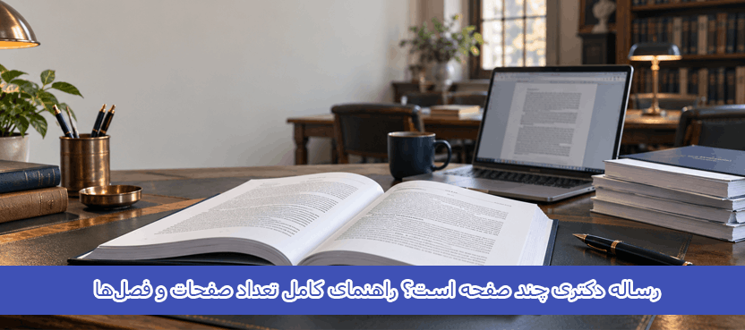 رساله دکتری چند صفحه است