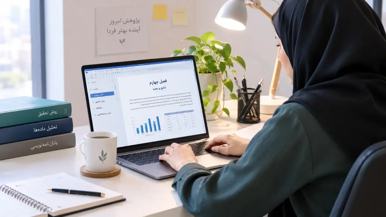 انجام فصل چهار پایان نامه