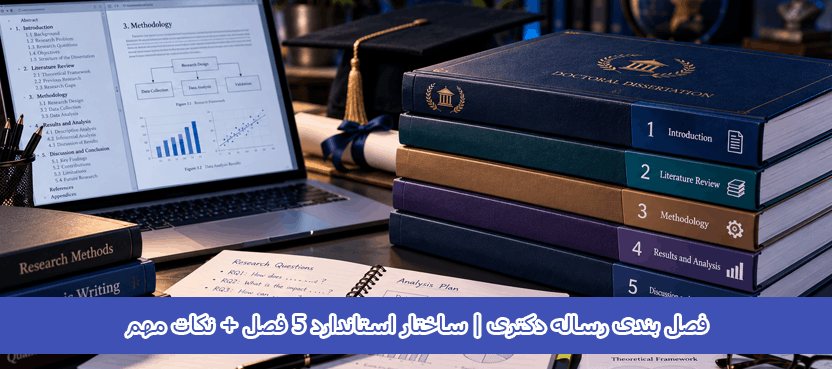 فصل بندی رساله دکتری